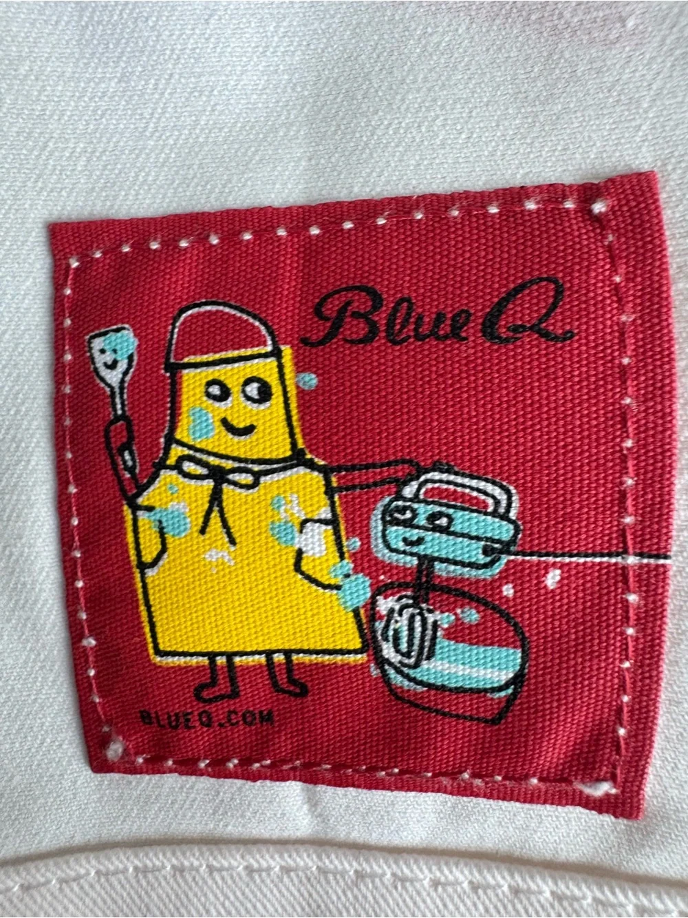 Blue Q Butter Butter Butter apron playful‎ colorful butter heavy cotton twill